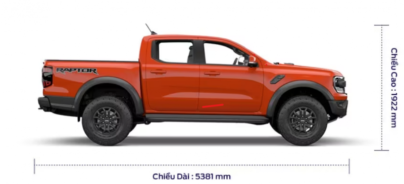 FORD RANGER RAPTOR 2024